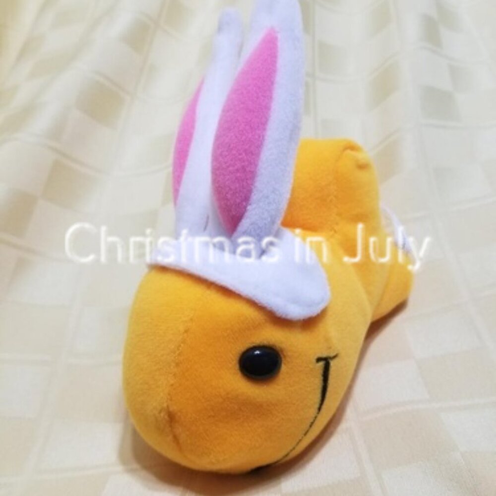 Vintage Pepperidge Farm Goldfish Cracker Easter Bunny Bean Bag Plush Stuffed Toy